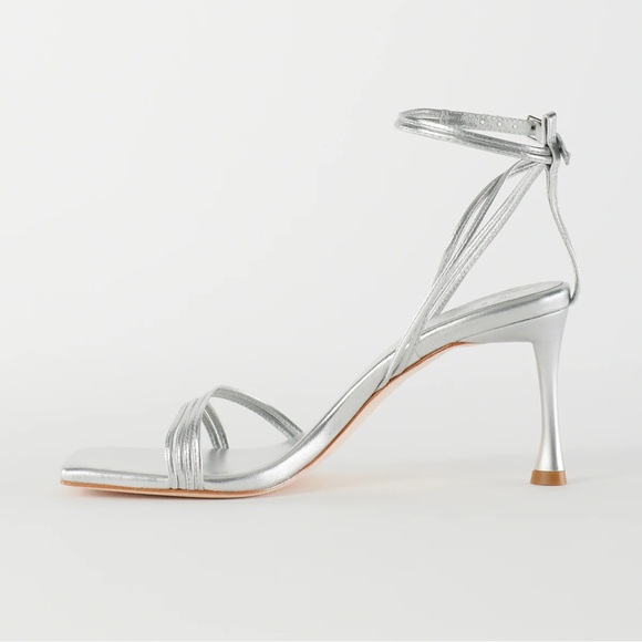 Tibi Metallic Nappa Guy Sandal in size 40 - Picture 2 of 10